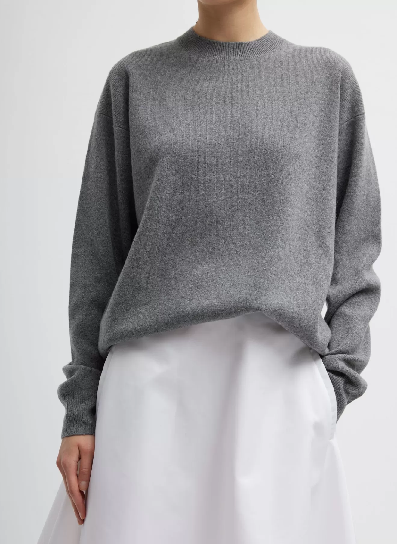 Cheap Anna Merino Wool Hole-At-Back Pullover Knitwear & Sweatshirts