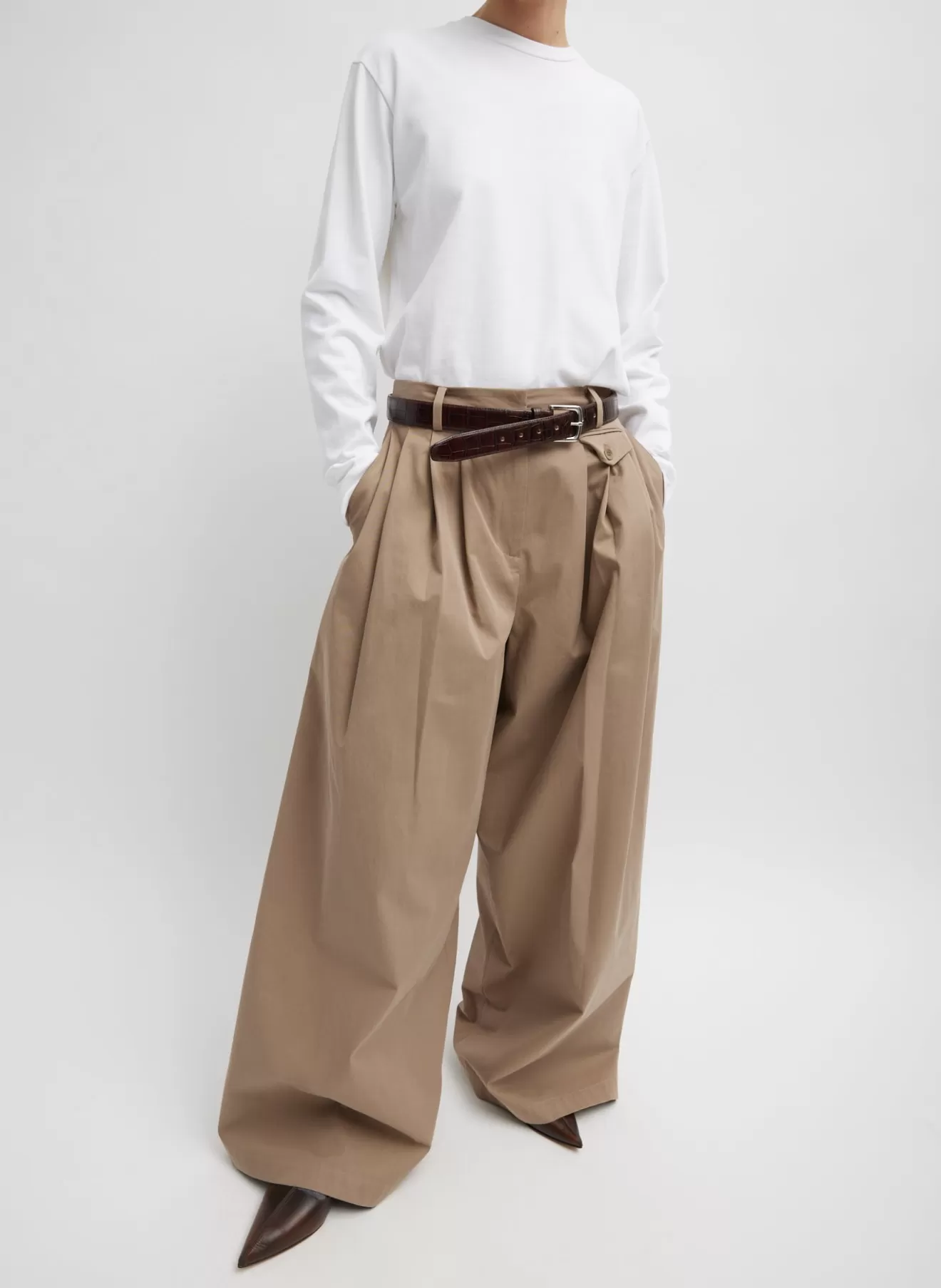 Flash Sale Bio Twill Triple Pleat Pant Pants & Shorts