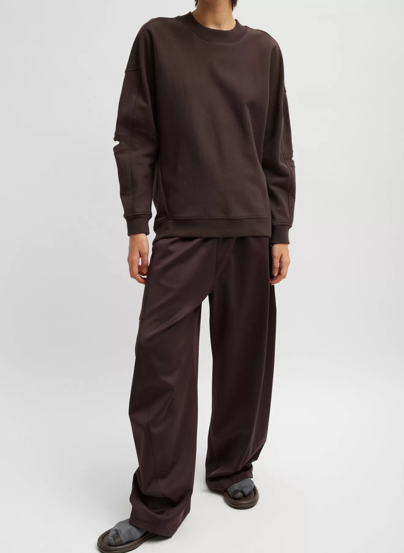 Shop Cocoon Crewneck Sweatshirt Leisure Sets | Knitwear & Sweatshirts