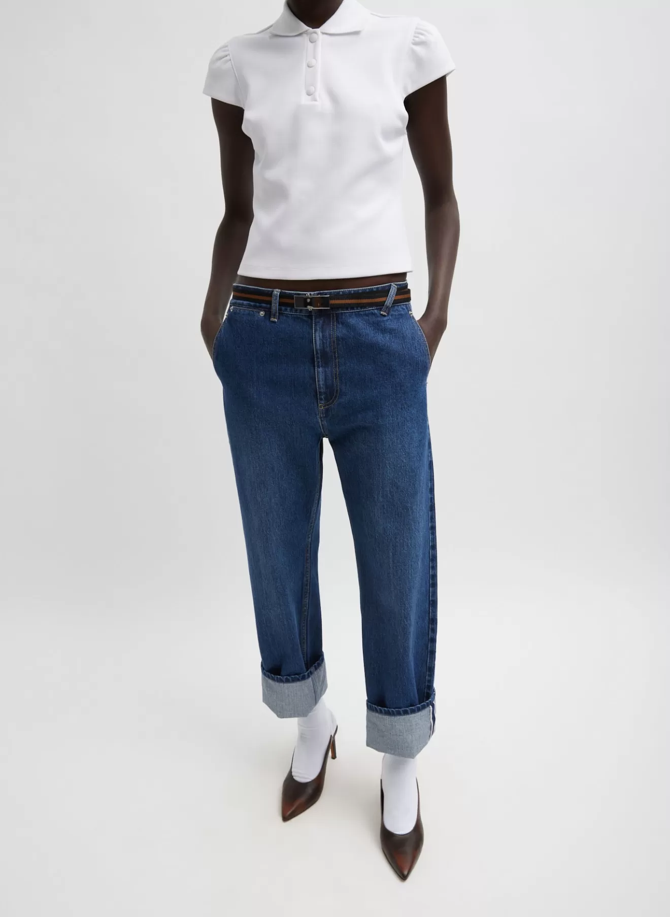 Fashion Selvage Denim Alec Slouch Jean Denim | Pants & Shorts