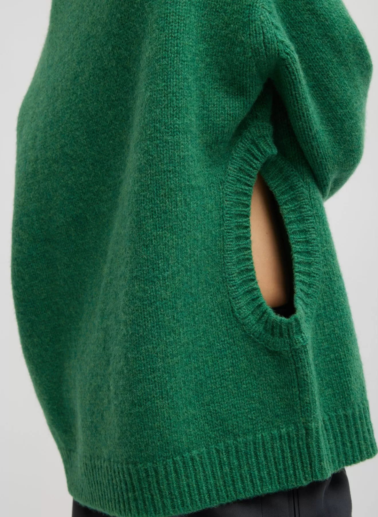 New Soft Lambswool Sweater With Cut Out Detail Knitwear & Sweatshirts