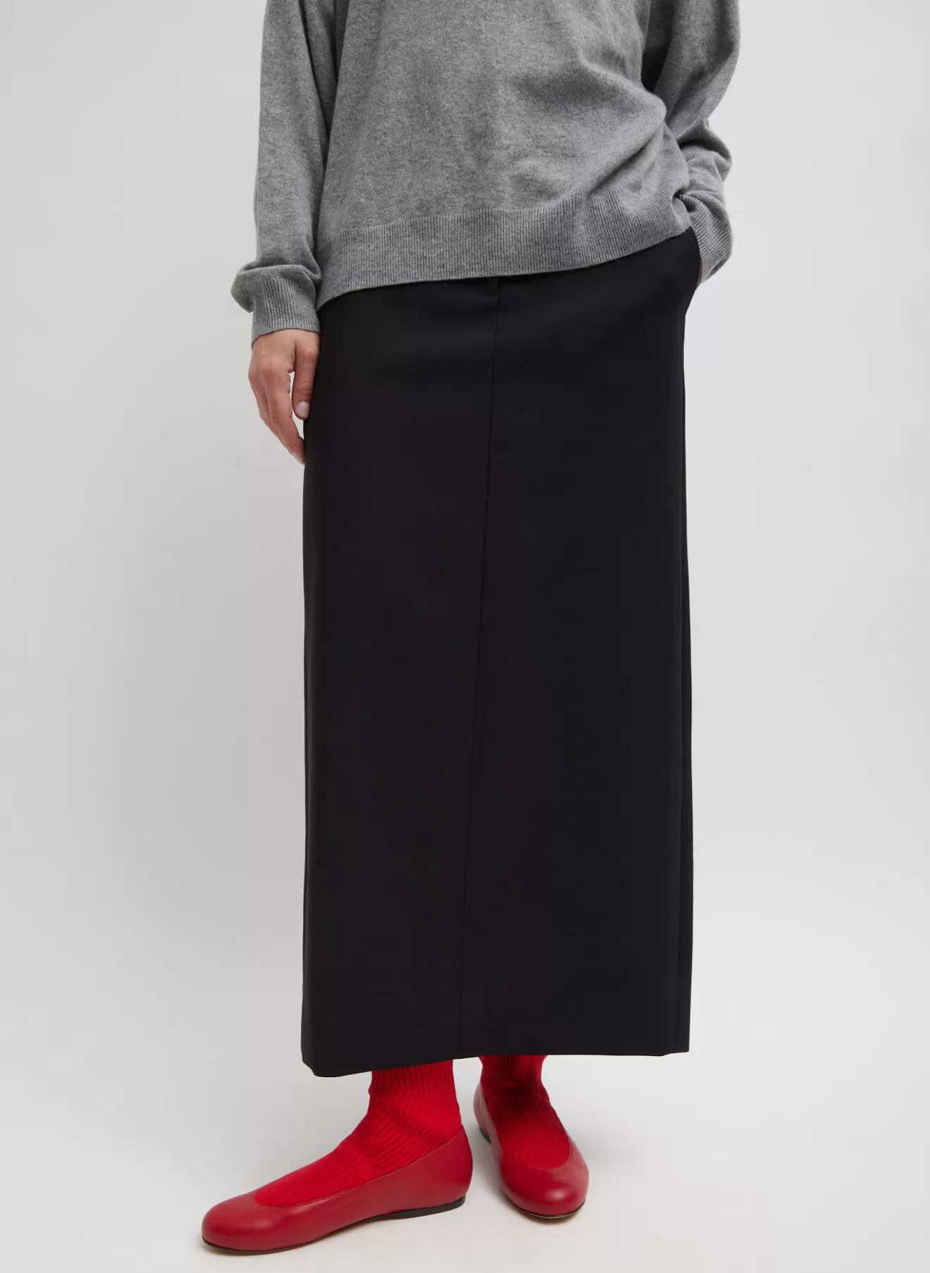 Online Tropical Wool Maxi Trouser Skirt Suits | Skirts