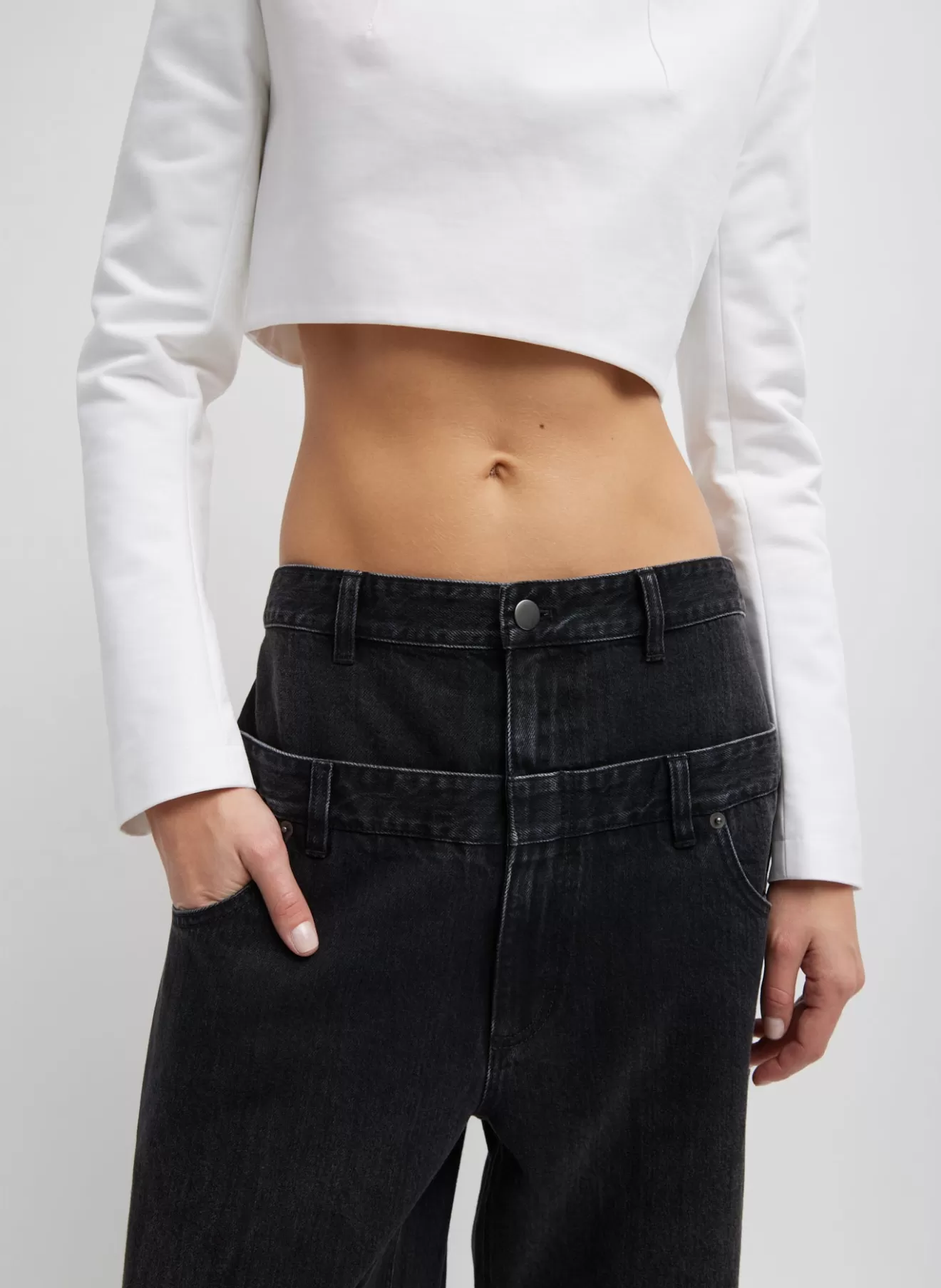 Cheap Vintage Denim Double Waisted Slouchy Carpenter Jean Denim | Pants & Shorts