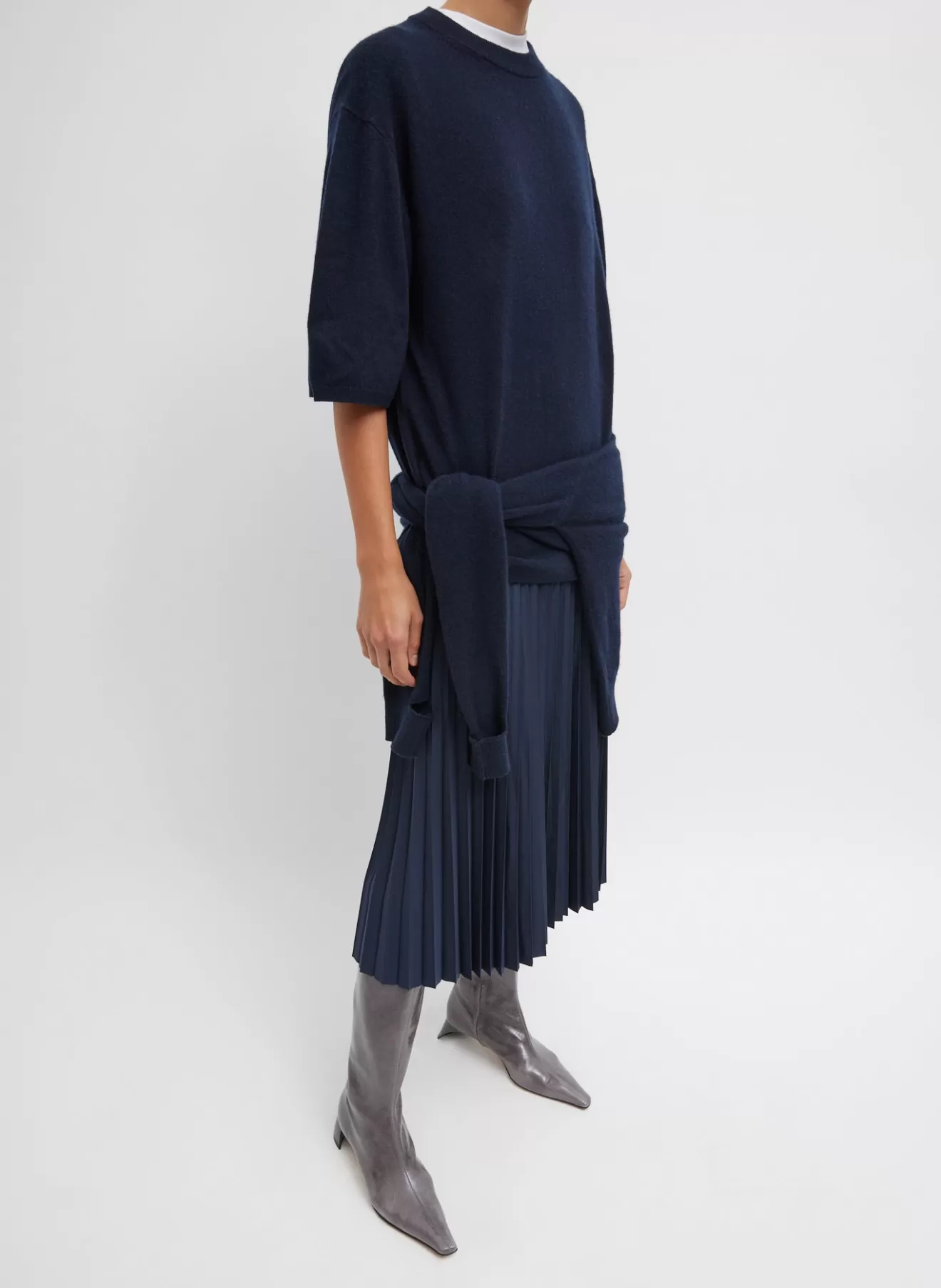 Clearance Washable Cashmere Oversized Easy T-Shirt Fundamentals | Knitwear & Sweatshirts