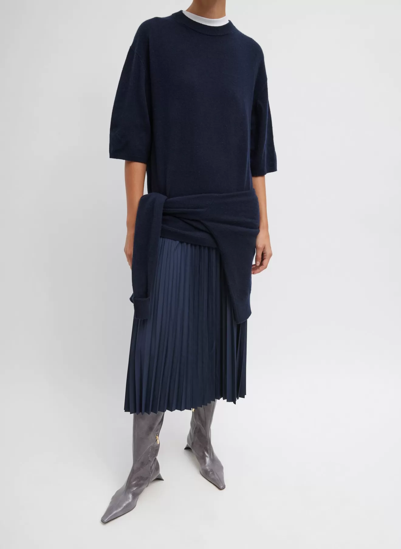 Clearance Washable Cashmere Oversized Easy T-Shirt Fundamentals | Knitwear & Sweatshirts